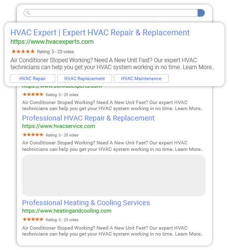 Search Placement Example